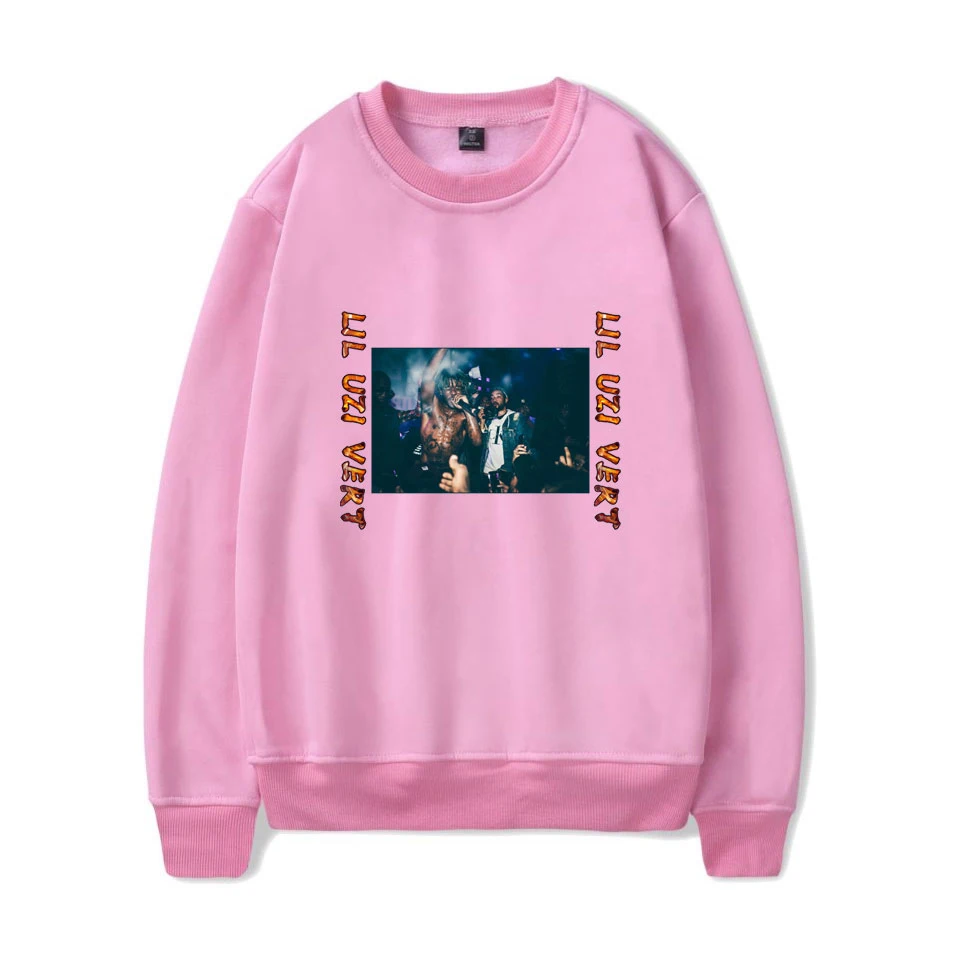 Женская/мужская Толстовка LIL UZI VERT Повседневная Уличная одежда в стиле хип хоп с