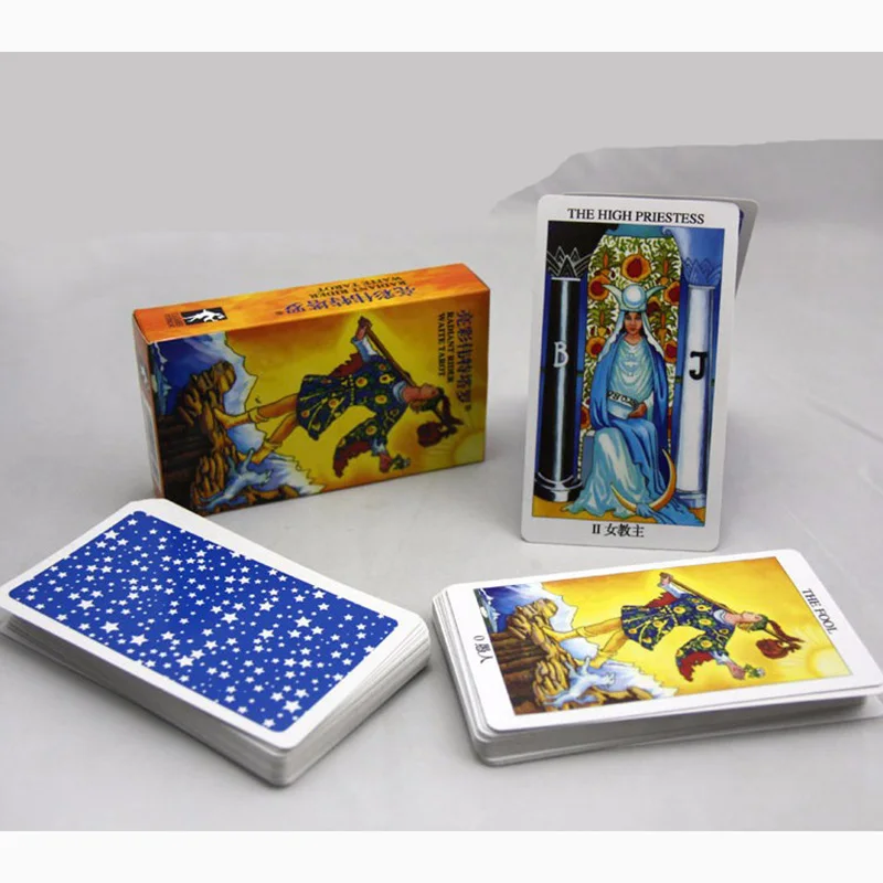 Настольная игра классический Таро с 2 вариантами 78 шт./компл. в коробке настольная