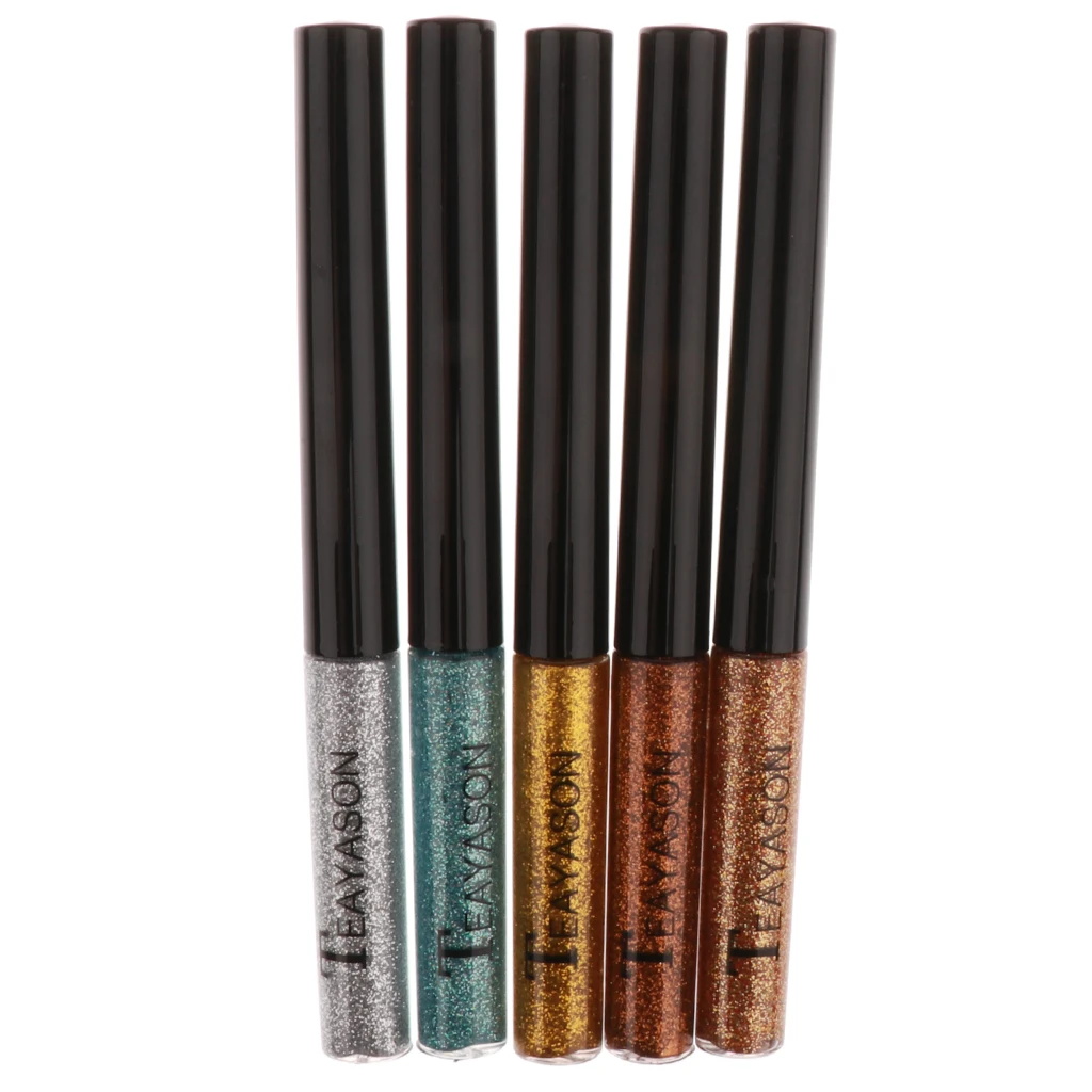 

10 Colors Waterproof Glitter Liquid Eyeliner Pigment Eye Liner Pen Glitter Liquid Eyeliner Glitter Liquid Eyeliner
