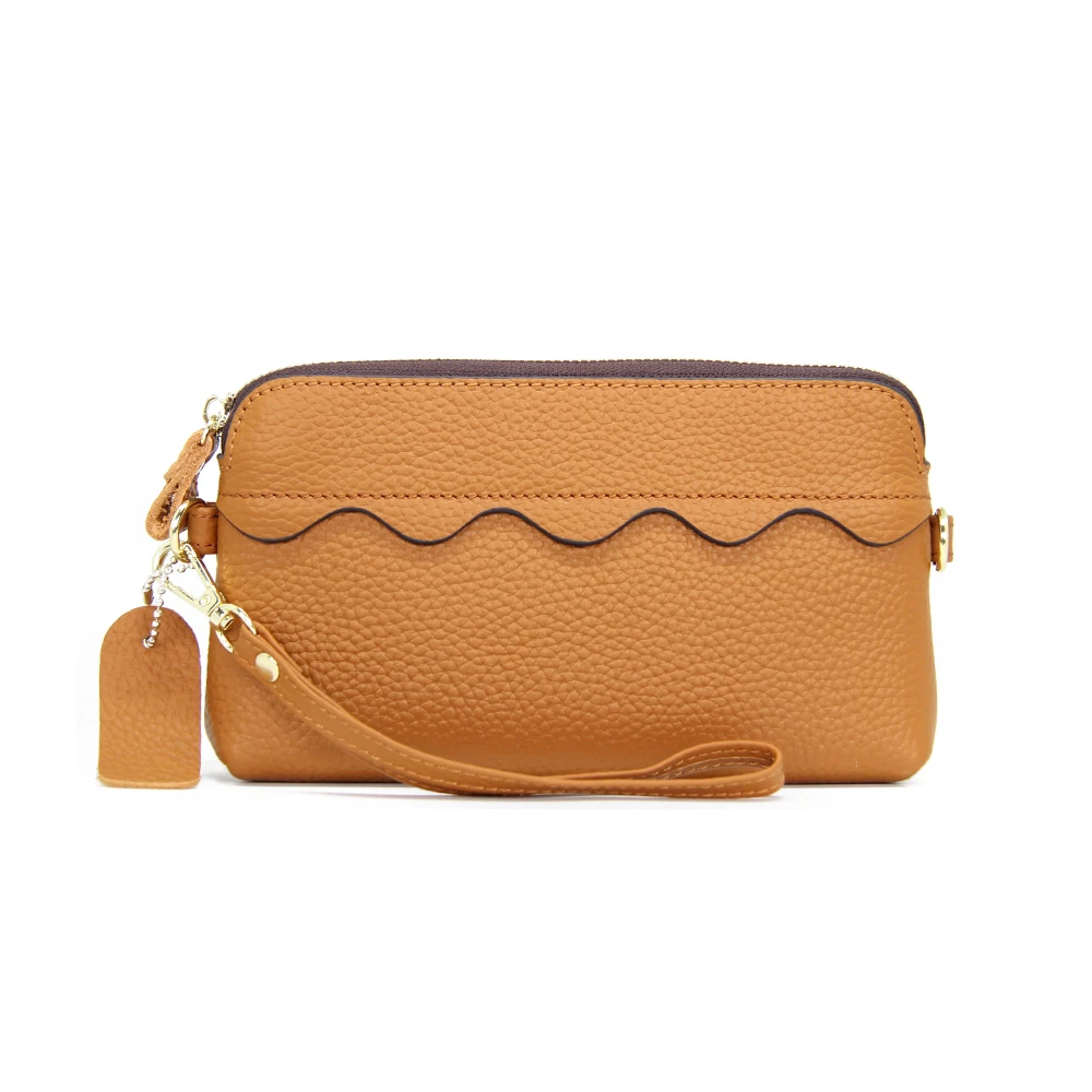 Wallet Women Brand Design Cartera Mujer Genuine Leather Clutch Wallets 4 Colors Fashion Long Carteira Feminina Lady Purse | Багаж и сумки