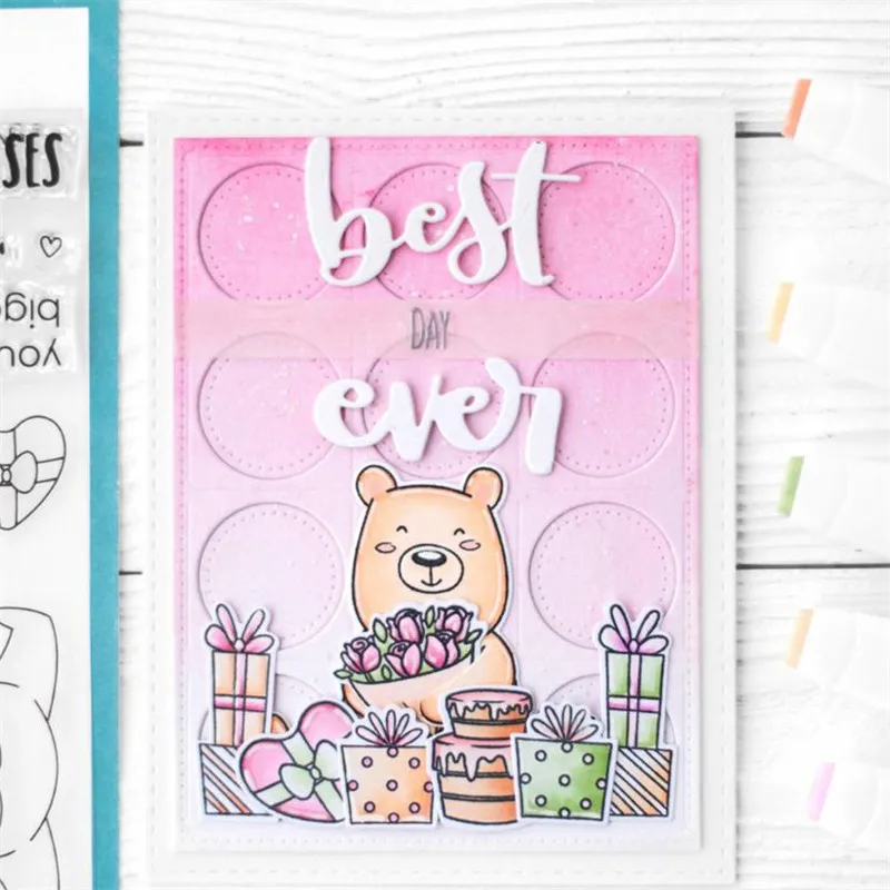 Диярты слова буквы лучшие когда-либо металлические Вырубные штампы баннерные с