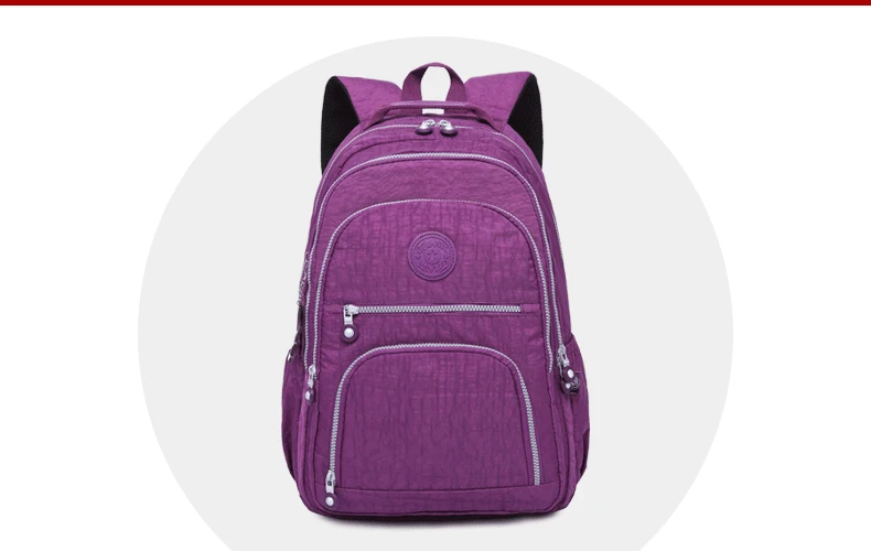 TEGAOTE, классический рюкзак для девочек-подростков, Mochila Feminina, женские школьные рюкзаки, нейлоновый водонепроницаемый повседневный рюкзак для ноутбука, женский рюкзак