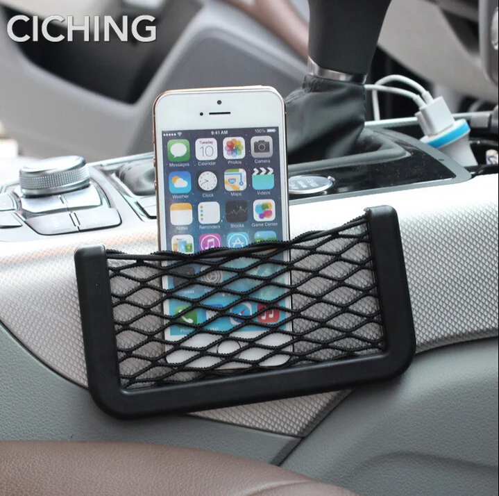 Горячая продажа Автомобильная сетка для хранения карман corolla fiat citroen c5 Mazda 6 bmw amg 500