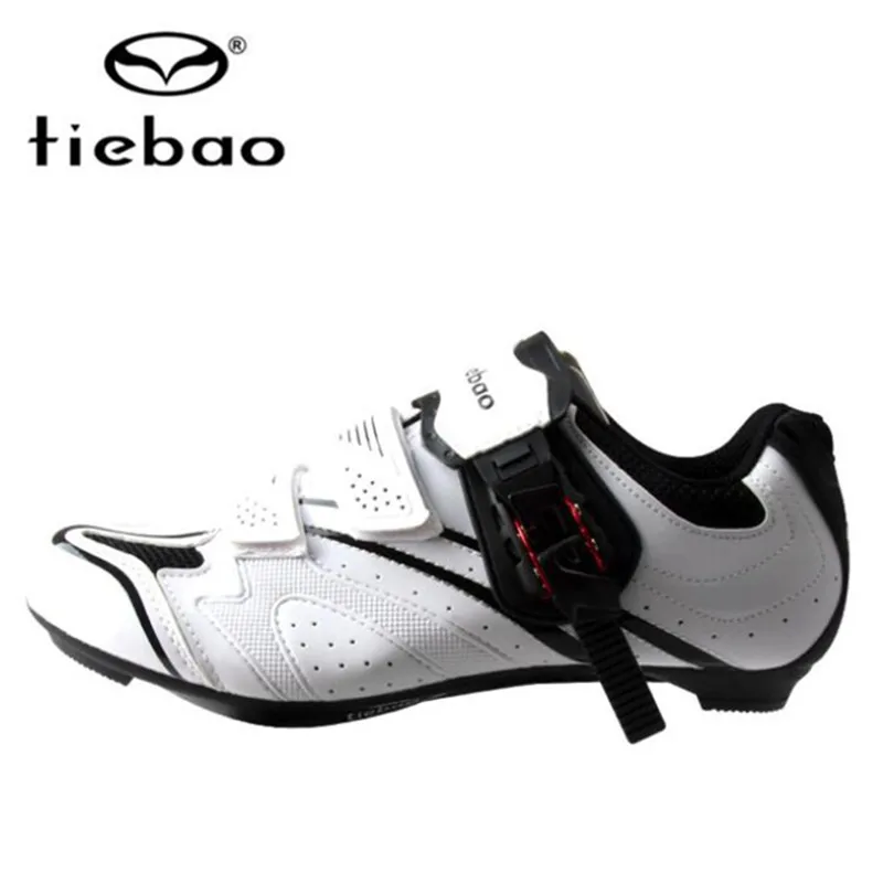 TB16-B1413W Tiebao велосипедная обувь sapatilha ciclismo велосипедная обувь для бездорожья zapatillas deportivas hombre мужские кроссовки спортивная велосипедная обувь - Цвет: TB16-B1413W