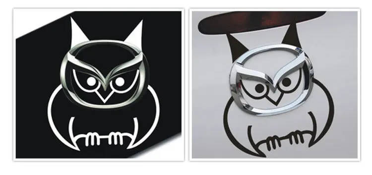 Aliauto светоотражающие автомобильные аксессуары, мультяшная сова, автомобильная наклейка и наклейка на хвост для Mazda 2 3 6 cx 5 Cx7 mx 3 mx5
