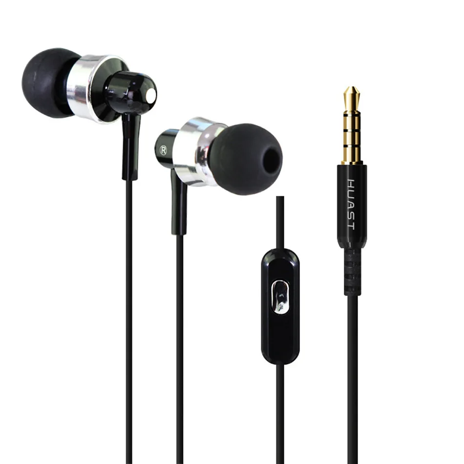 Original LEPHEE Wired In-Ear Earphones HST-52 Metallic Body Deep Bass Earphone for iPhone Samsung Xiaomi Redmi 4x Phones | Электроника