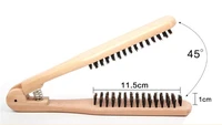 fashion v type hair comb diy salon hairdressing styling tool comb portable hair comb