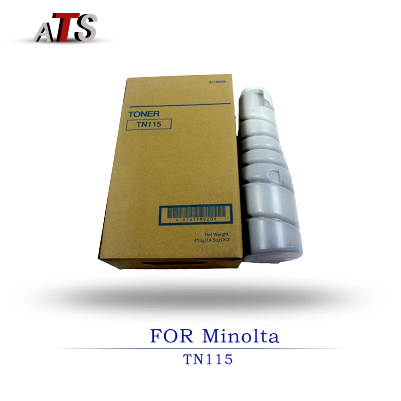 Картридж с тонером для копировального аппарата Konica Minolta TN115 Bizhub 4 шт. 163 в 7516 7616