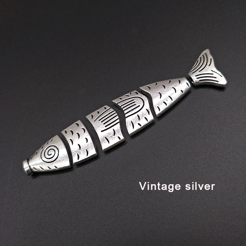 

Shuangsheng charm vintage alloy fish accessories DIY jewelry pendant accessories for jewelry making
