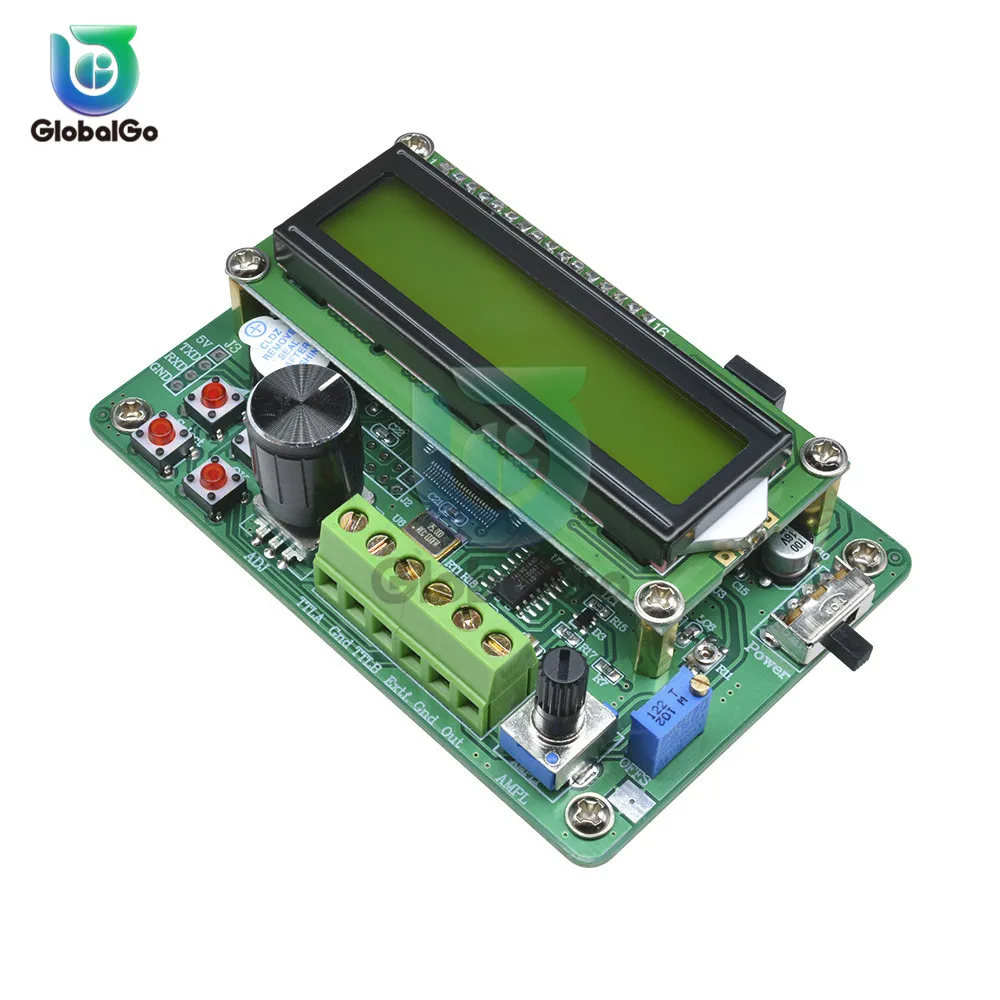 LCD1602 0 01 Гц-5 МГц DDS Функция генератор сигналов Модуль синуса Треугольники