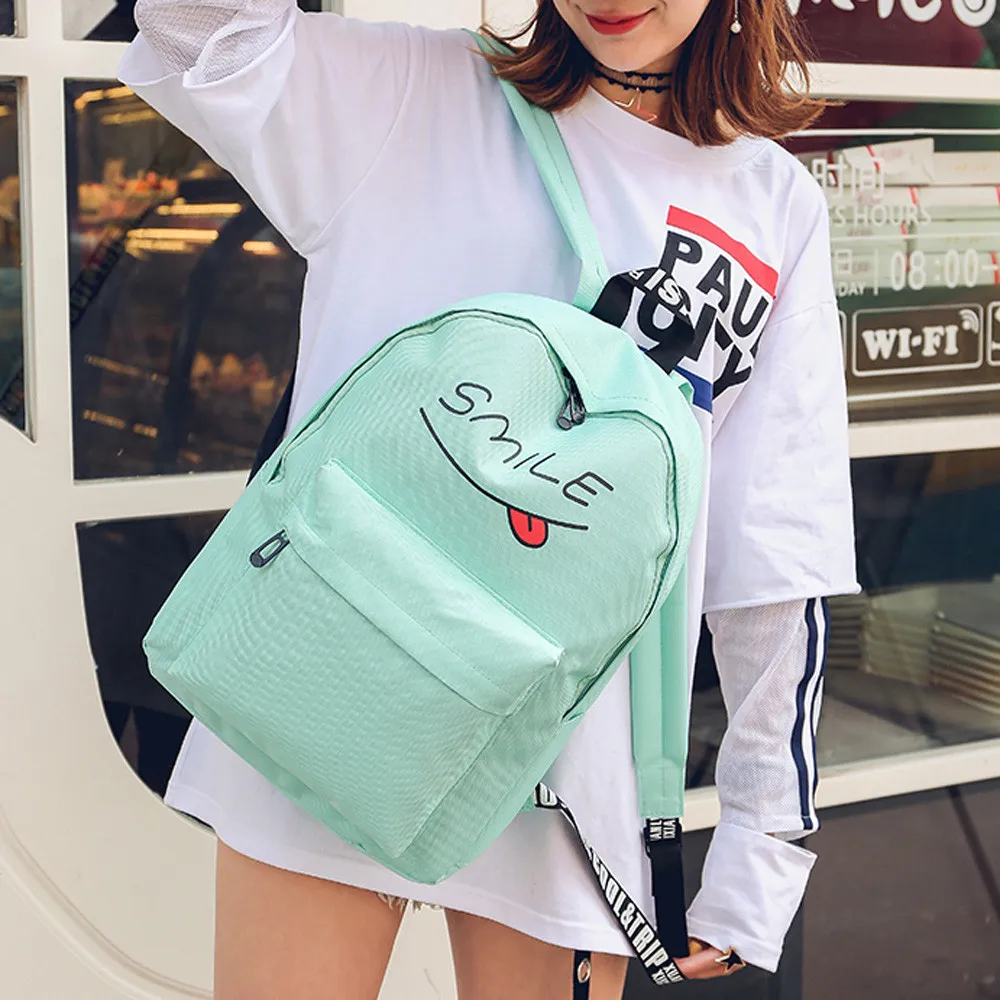 3 комплекта Для женщин девочек школьная сумка рюкзак сумочка|travel backpack|travel bag womenwomen