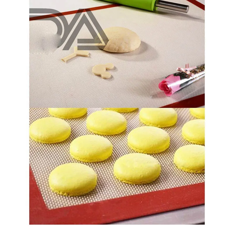 

Cooking Silicone Mat Nonstick Baking Pad Cake Cookie Oil Proof Pizza Baking Liner Pastry Mat Bakeware Accessories Cooking Tools