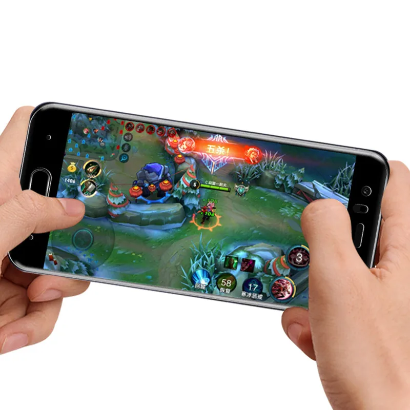 Защитное закаленное стекло 5D с закругленными изогнутыми краями для Xiaomi Mi6/A1/5X/Redmi
