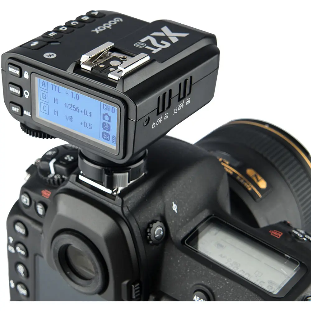 Godox X2 X2T 2 4 ГГц TTL беспроводной bluetooth триггер 1/8000s HSS для Nikon V1 TT685C TT350C V860II C TT600 AD200