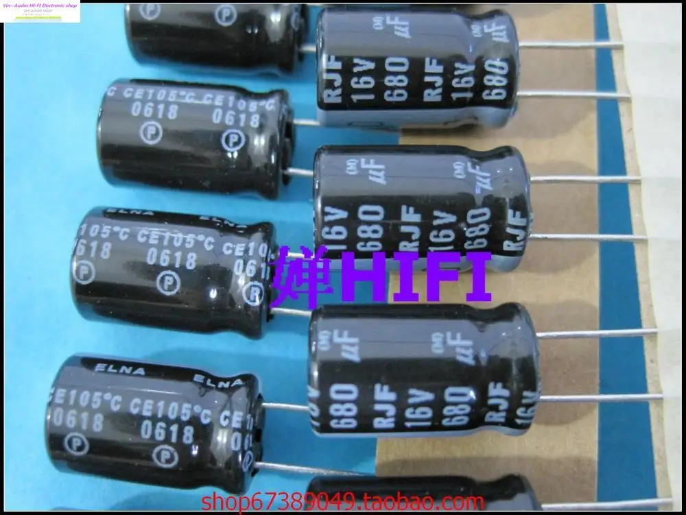 Суперконденсатор Bolsa назначения черный 50 шт. Новый Японии Elna Инна Rjf