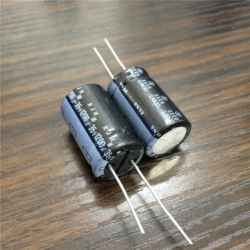 

50pcs 1200uF 35V ELNA RJH Series 16x25mm Extra Low Impedance 35V1200uF Audio Capacitor