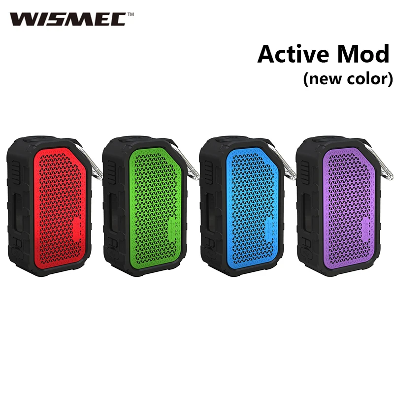 Оригинальный Wismec активная Bluetooth Музыка TC коробка мод 80 Вт 2100 мАч батарея подходит