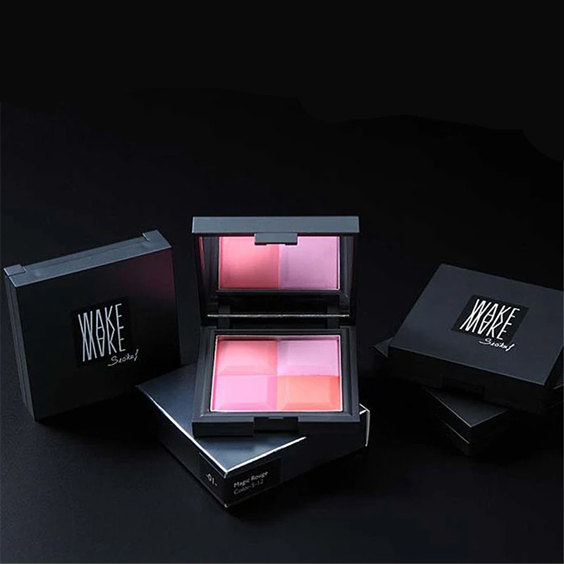 New Fashion Professional Makeup Sweet Cheeks Blush Palette Cosmetic Make-up Pink 4 Color Available Blusher Powder Hot Sales 2018 | Красота и