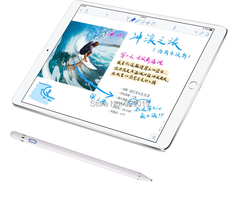 Стилус для iPad Высокая точность Stylus Совместимость Android и IOS для Apple Планшеты смартфон карандаш емкостный сенсорный карандаш