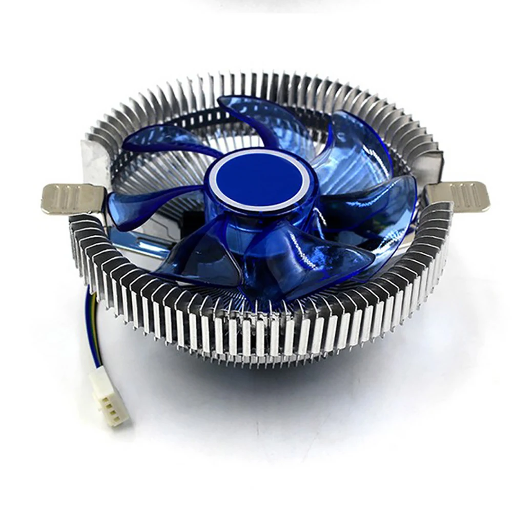 Универсальный 12 В DC CPU вентилятор кулер радиатор для Intel Socket LGA 1155 1156 775 хорошее