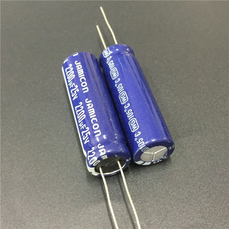 50pcs 2200uF 25V JAMICON WG Series 12.5x40mm Low ESR Long Life 25V2200uF Aluminum Electrolytic Capacitor | Электронные