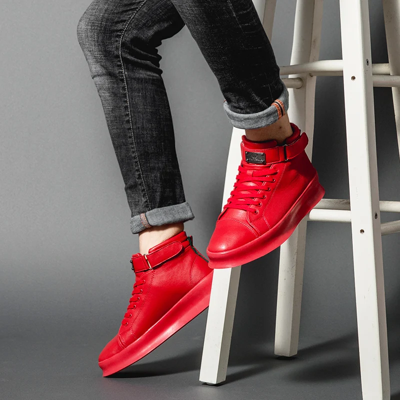 BEITA новые красные теннисные туфли мужские удобные нескользящие кроссовки