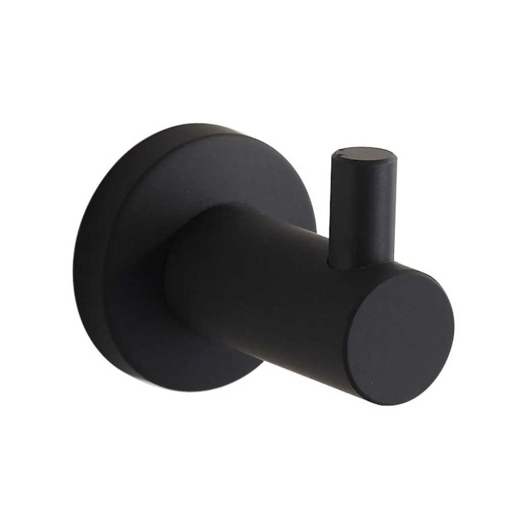 Leyden черный набор аксессуаров для ванной комнаты из нержавеющей стали 304 4 шт.