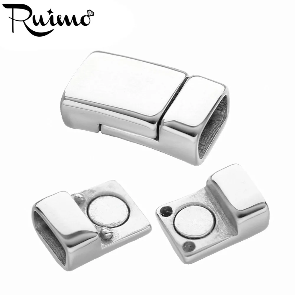 RUIMO отверстие Размеры 6*3 мм 316L нержавеющая сталь магнитные застежки без каблука