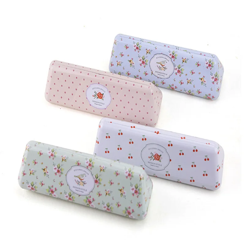 

Languo Triangle Metal Pencil Box Little Pony Multi Design Pencil Cases High Quality School Office Stationery Holder Iron Pen Box