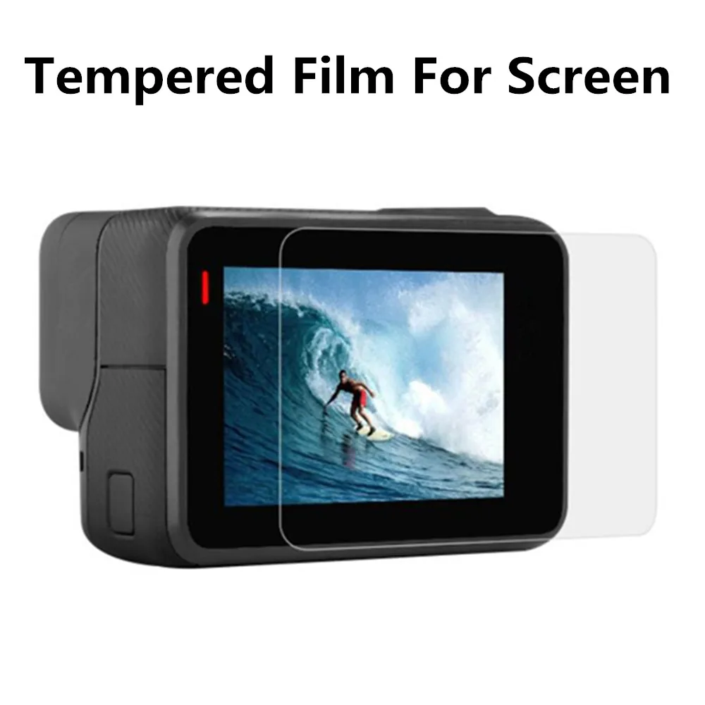 Защитная пленка для телефона из закаленного стекла ABAY GoPro Hero 7 6 5 Hero7 Hero6 Hero5 Черная