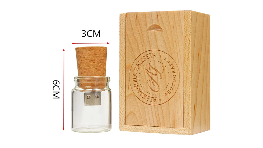 JASTER USB 3,0 деревянная пробка Дрифтинг Бутылка USB флэш-накопитель Флешка 4GB16GB 32GB 64GB Бутылка желаний, свадебный подарок логотип клиента
