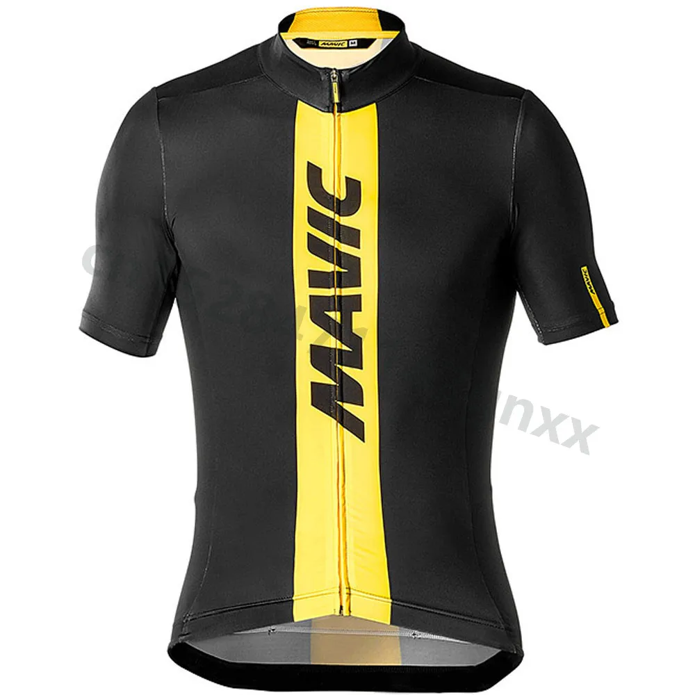Новинка, профессиональная команда MAVIC, набор Джерси для велоспорта, одежда для горного велосипеда, мужская летняя быстросохнущая одежда для гонок и велоспорта, ropa ciclismo hombre