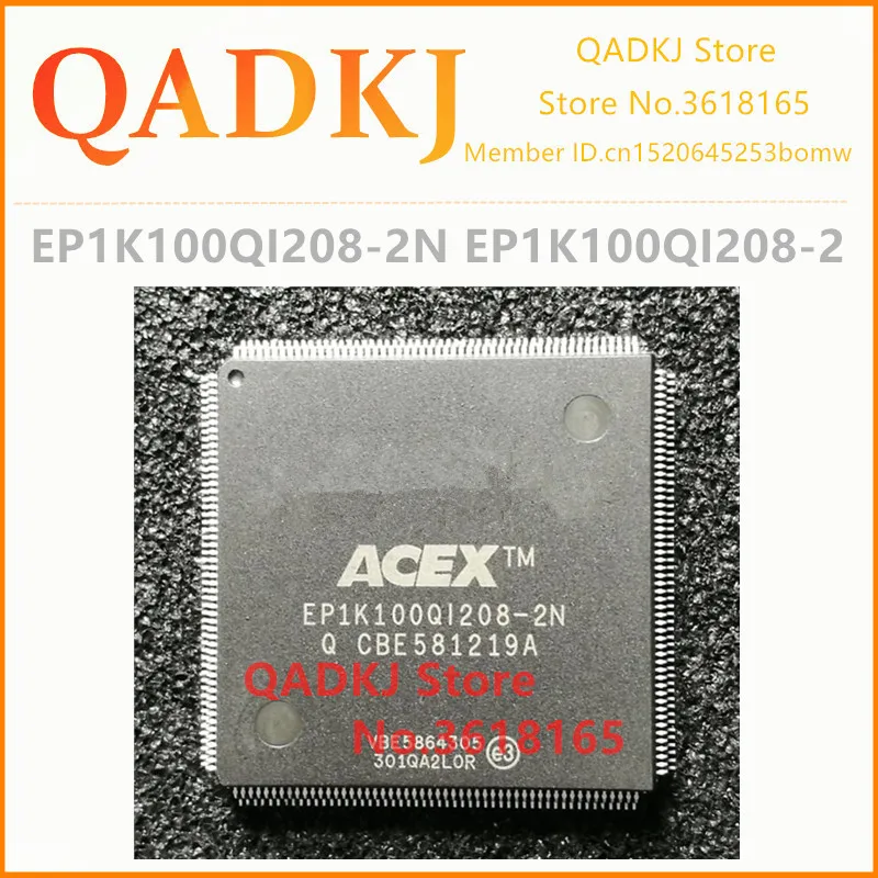 EP1K100QI208 2N FPGA ACEX 1K 624 LABs 147 IOs Новый и оригинальный бесплатная доставка|Аксессуары