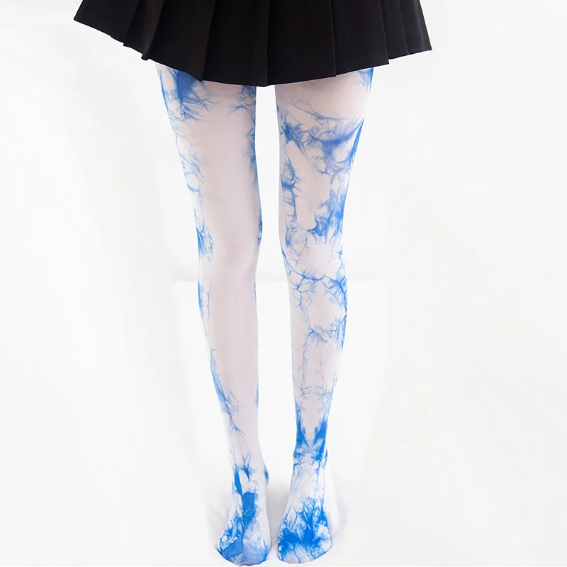 Youth Girl Velvet tie-dyed Pantyhose Wholesales And Dropshipping | Женская одежда