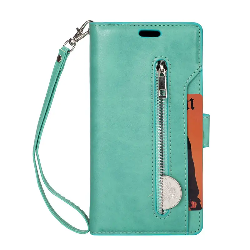 Mint Green S8 Plus чехол для Funda samsung S8 кошелек Роскошный чехол для телефона Hoesje samsung Galaxy S8 Plus чехол кожаный чехол 9 карт флип-чехол Сумки S8 - Цвет: Mint Green