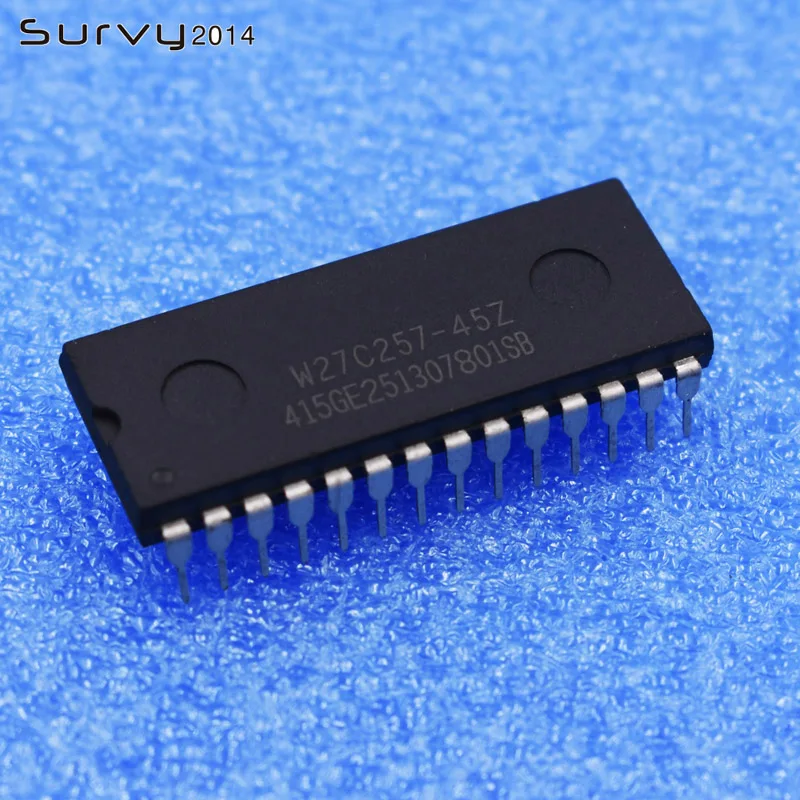 Встроенная оболочка W27C257 27C257: DIP-28 WINBOND, 1/5 шт.