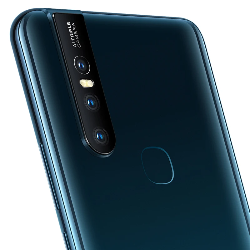 Оригинальный Vivo S1 Мобильный телефон 4G LTE Android 9 0 Helio P70 Восьмиядерный 6 53 &quotотпечаток пальца всплывающая
