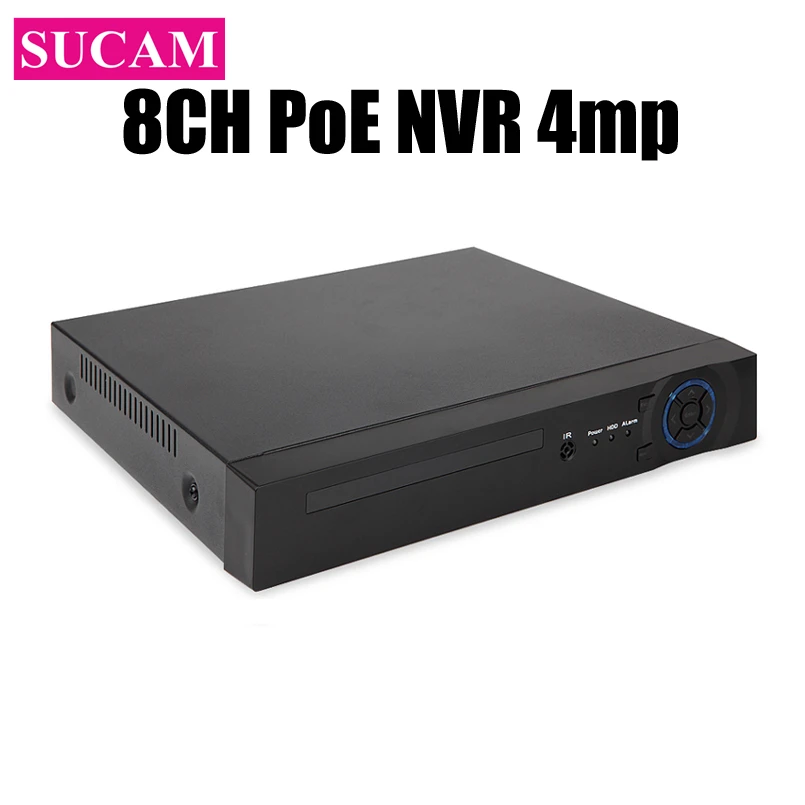 SUCAM 8CH 4MP CCTV POE NVR DVR Системы комплект XMEYE P2P ONVIF сетевой безопасности Видео