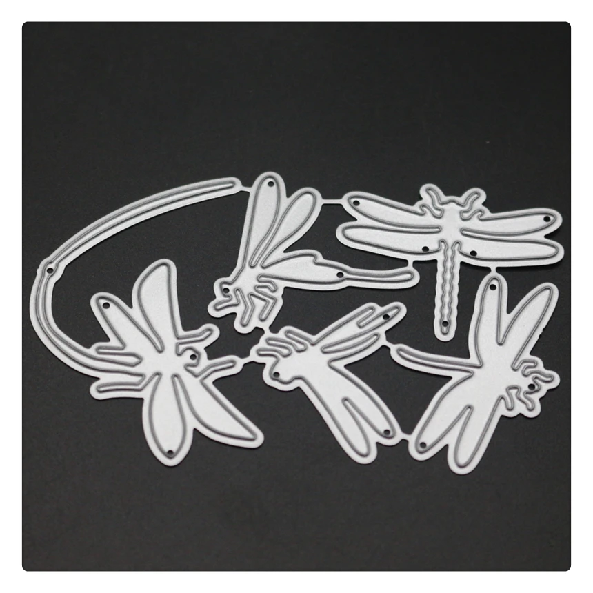 1733 высечки в виде стрекозы для скрапбукинга металлические фотографий
