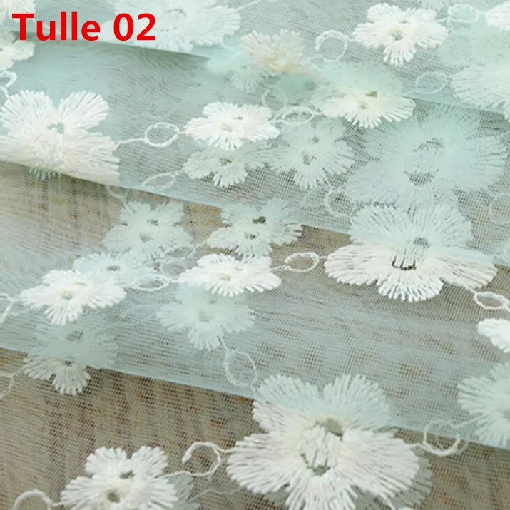 Tulle 02 Оконные Занавески, прозрачная американская вышивка, роскошные КРУЖЕВНЫЕ ШТОРЫ с цветами для гостиной, спальни, розовые шторы X351#30 - Цвет: Tulle 02