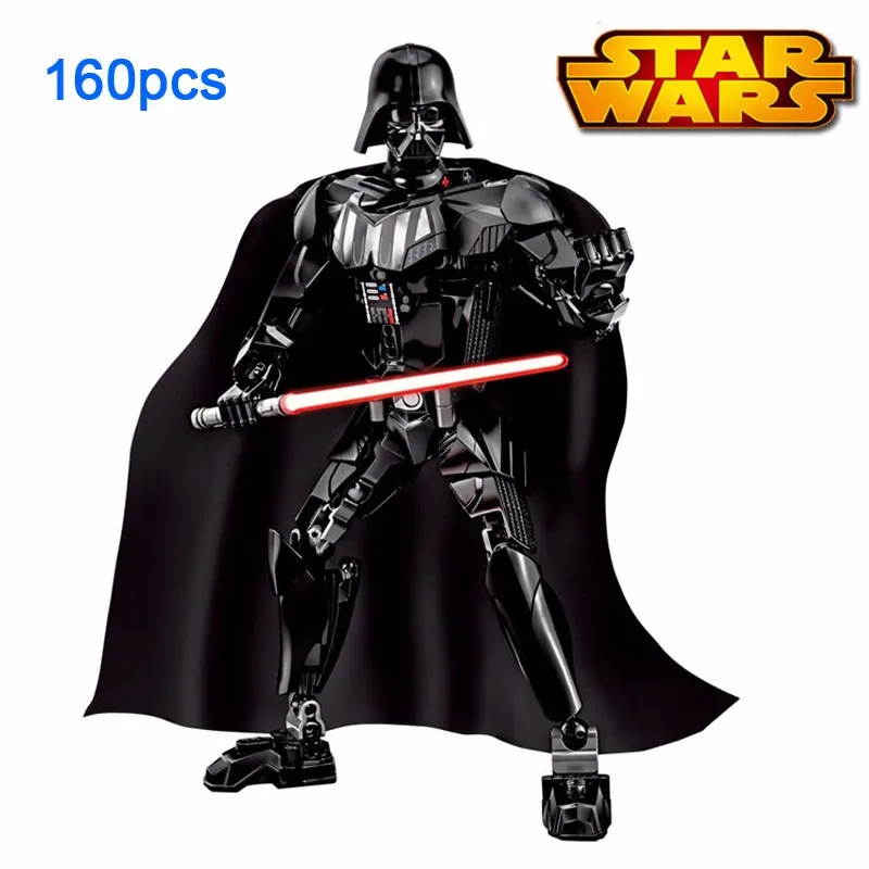 Звездные войны сборная фигурка модель капитан фасма Obi Wan Kenobi общий гривус Кайло Рен строительные блоки кирпичная игрушка