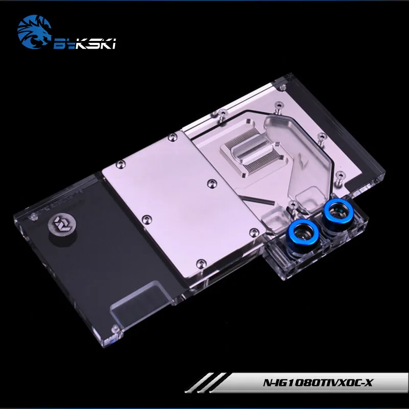 Bykski полное покрытие GPU водный блок для VGA цветной GTX 1080TI GTX1070Vulcan видеокарта N IG1080TIVXOC