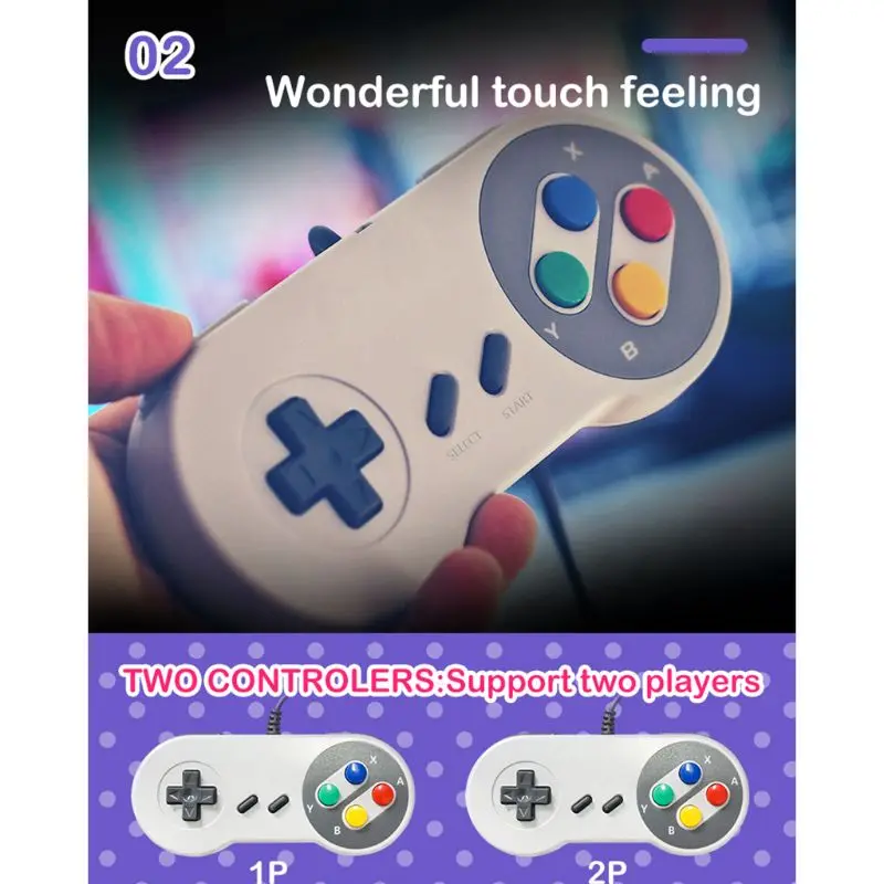 Штепсельная Вилка EU/US SUPER MINI NES Ретро Классическая Игровая приставка ТВ игровой
