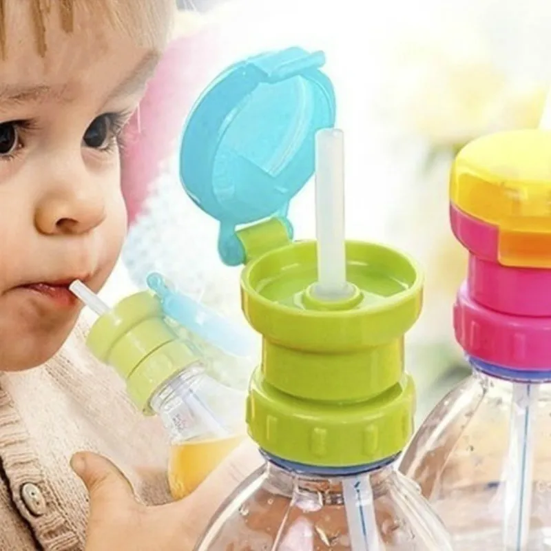 Портативная непроливающаяся бутылка для воды твист крышка питьевой соломы