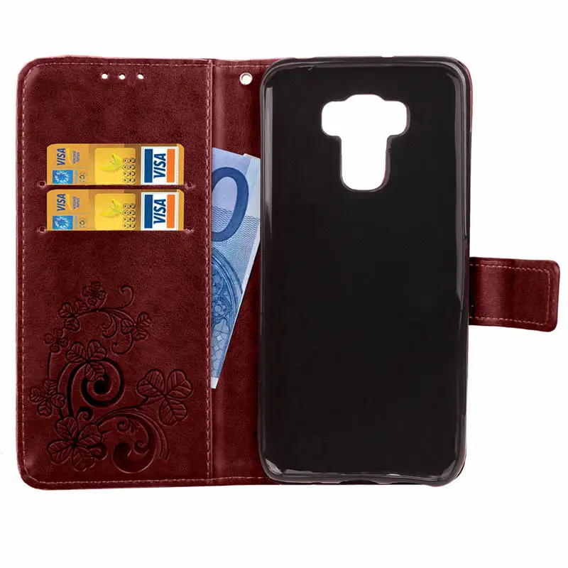 Asus Zenfone 3 Max ZC553KL чехол 5 &quotPU кожаный для телефона ASUS MAX ZC ZC553 553 553KL KL флип|case flip|case for