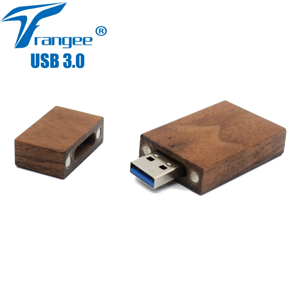 Trangee 10 шт./лот USB-флеш-накопитель орехового цвета USB 3 0 4 ГБ 8 16 32 флеш-накопитель 64