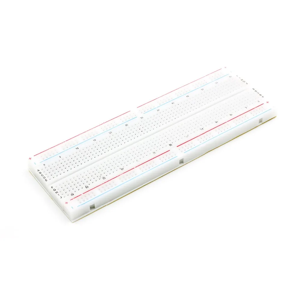 MB102 Макет прототипа для DIY KIT MB 102 прототип печатной платы 16.5X5.5CM 830 отверстий без