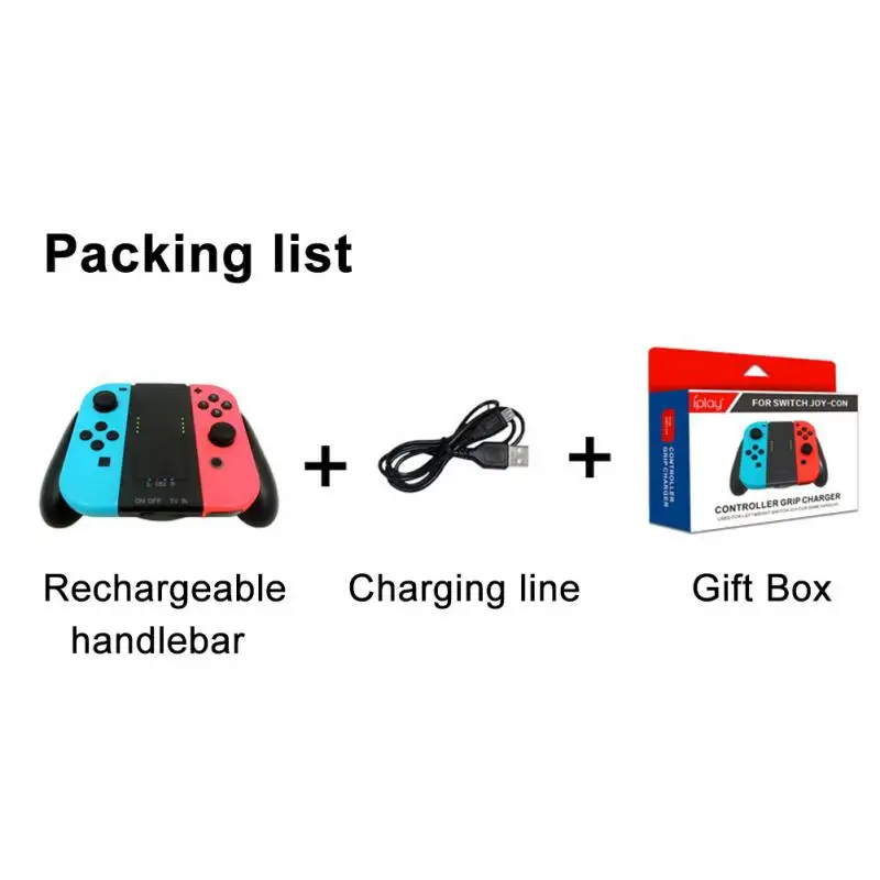 Новая зарядная док-станция зарядное устройство Колыбель для nintendo Switch Joy Con контроллеры зарядная подставка для kingd Switch NS