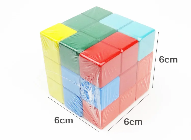 Новейшее поступление разноцветный 3D Деревянный сома пазл головоломка для мозга