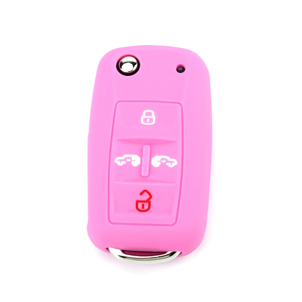 Waterproof practical silicone Car Key Case 4 Buttons Remote control shell holder | Автомобили и мотоциклы